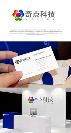 杭州奇點科技Logo設計 奇點新宇，開啟未來科技新紀元